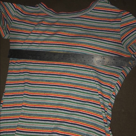 Rue 21 Rainbow small top - Picture 3 of 6